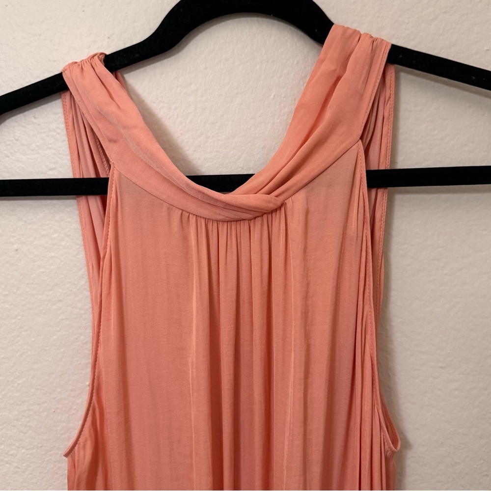 Naked Zebra Peach Wrap Romper